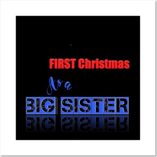 first christmas as a big sister Posters and Art